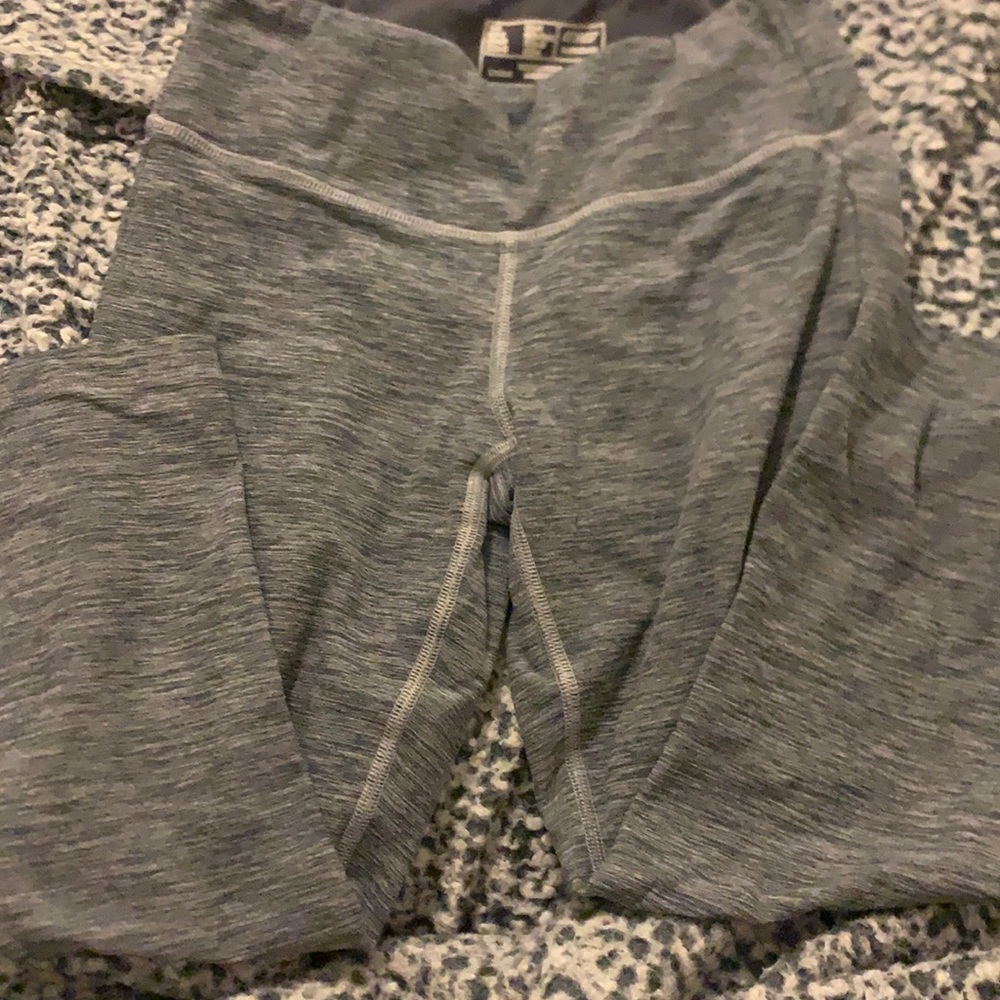 new balance grey leggings. size small
